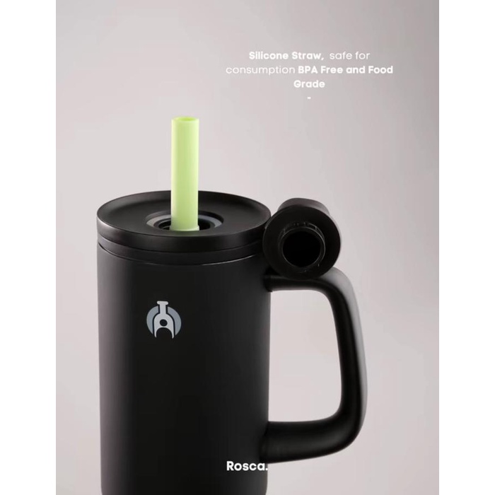 [Jingo] Rosca Jumbojug Tumbler Stainless 1.2 Liter Botol Minum 1200Ml Tahan Panas / Dingin Portable