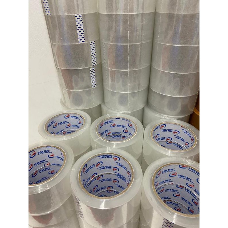 

Lakban Bening 90 Yard x 45 mm Star Tape (Per 6 Pcs)
