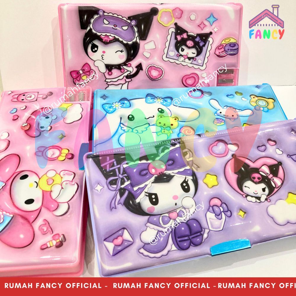 

[FREE DUS + BUBBLE] Kotak Pensil Magnet GP 65091 / GP 65086 Pensil Case Magnet Cute KARTUN SNR