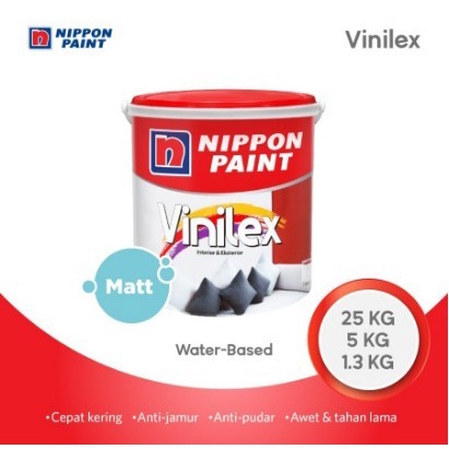 CAT NIPPON PAINT VINILEX BRILLIANT WHITE(D1) 5KG