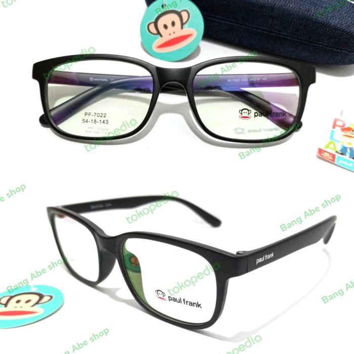 *TOP* FRAME KACAMATA LEBAR PAUL FRANK MINUS BACA RADIASI PHOTOCROMIC