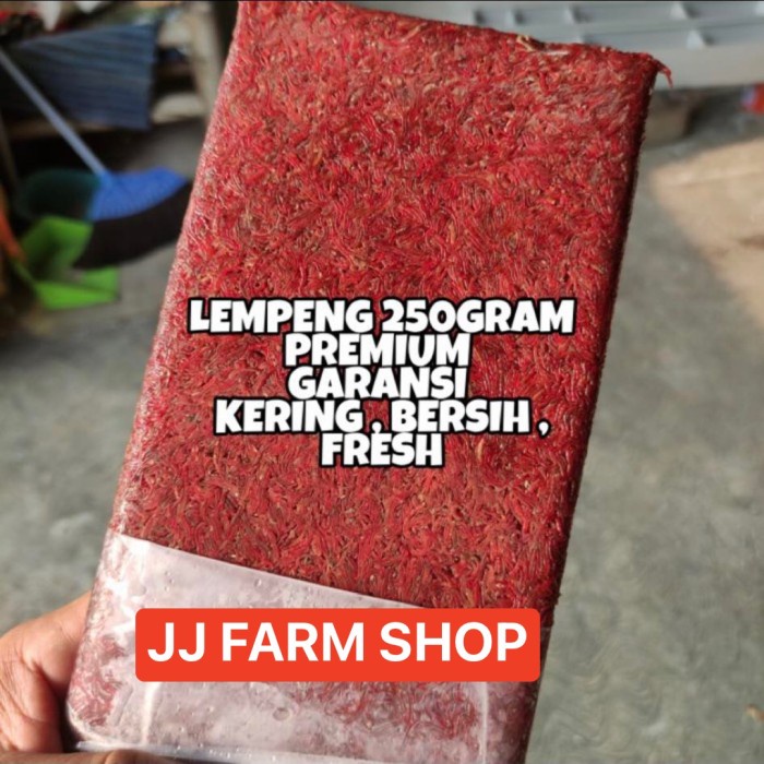 JTTOP" CACING BEKU FRESH LEMPENG 1KG SEGER KERING KHUSUS GOJEK & GRAB SAJA