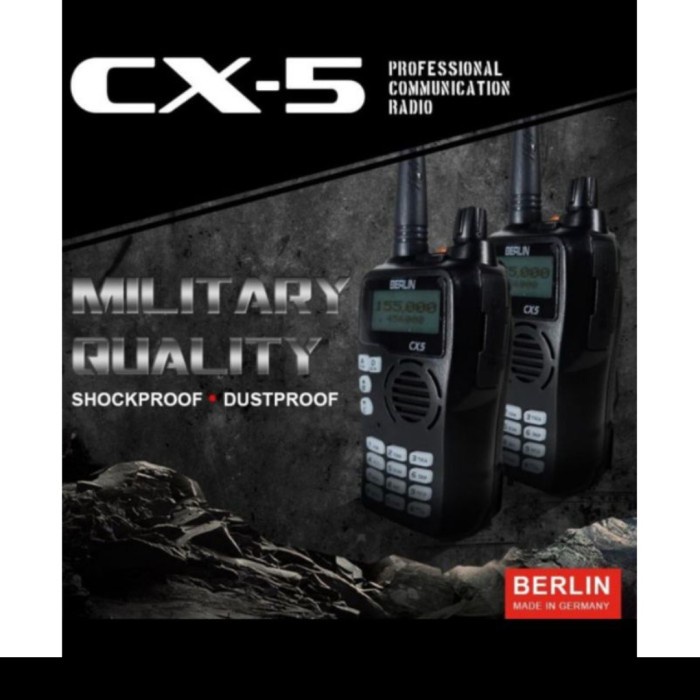 Paling Baik Ht Berlin Cx5 Dualband - Ht Berlin Cx-5 Vhf Uhf