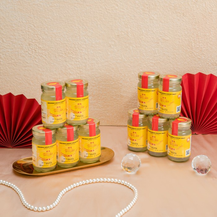 

Minuman Sarang Burung Walet Winfar 70% Birdnest (Buy 10 Get 1 FREE)