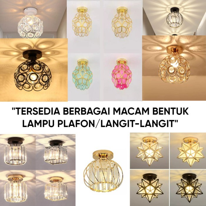 LAMPU HIAS PLAFON NORDIC STYLE / LAMPU LANGIT LANGIT