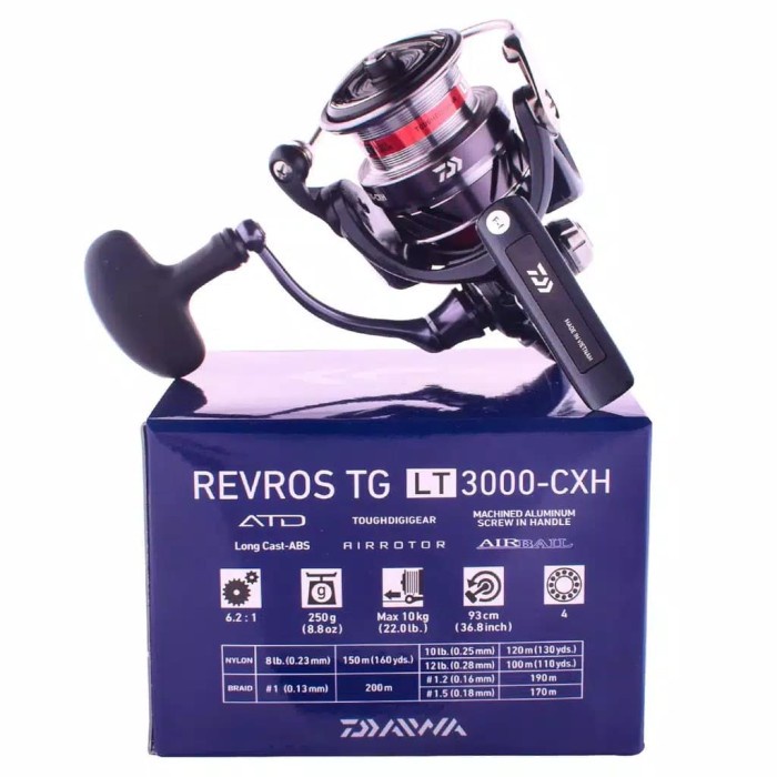 Reel Daiwa Revros Tg Lt 3000 Cxh #Gratisongkir