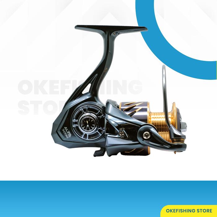 Reel Versus Alfa - Power Handle, 8+1 High Quality Ball Bearing, Cnc Aluminium Spool #Gratisongkir