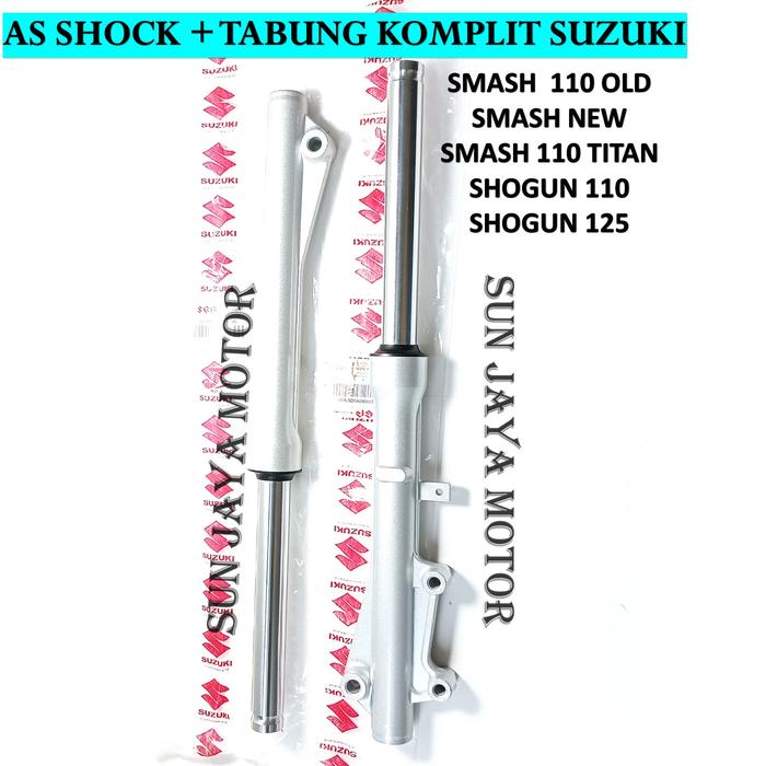 As Shock + Tabung Depan Suzuki Smash Lama - Smash 110 New - Shogun 110 - Shogun 125 Motor Motorcycle