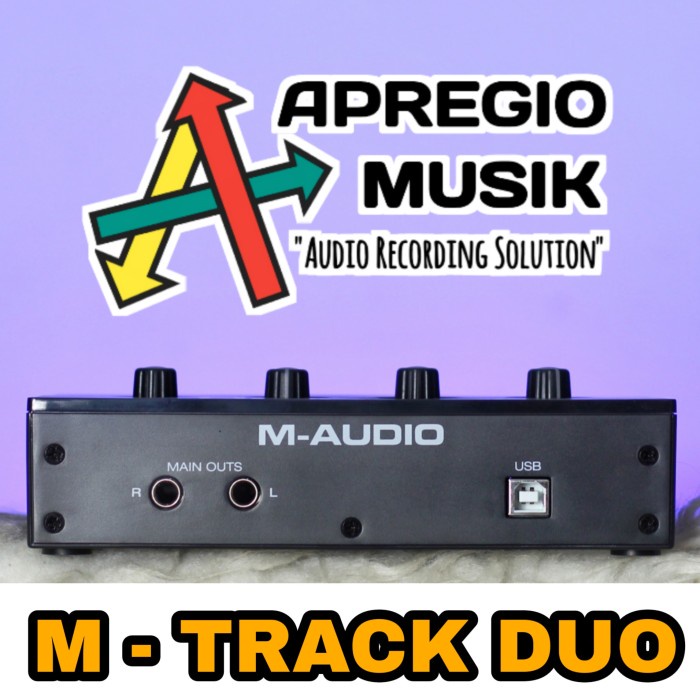 Soundcard Maudio Mtrack Duo M-Audio M-Track Duo