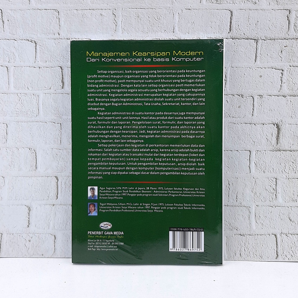 

{{ Manajemen Kearsipan Modern - Agus Sugiarto Ready}}