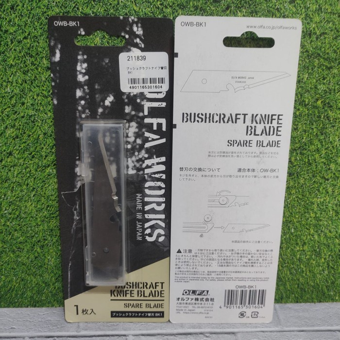 Ready!! Refill Pisau Type OWB-BK1 OLFA WORKS Utility Camp Knife Spare Blade Buschcraft OW-BK1