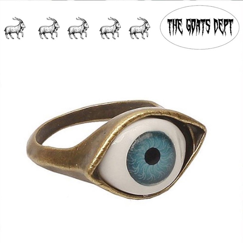 JelitaFash- ( 100% ORIGINAL ) Blue Eye Ring By The Goats Dept / Original cincin Mata biru Viral