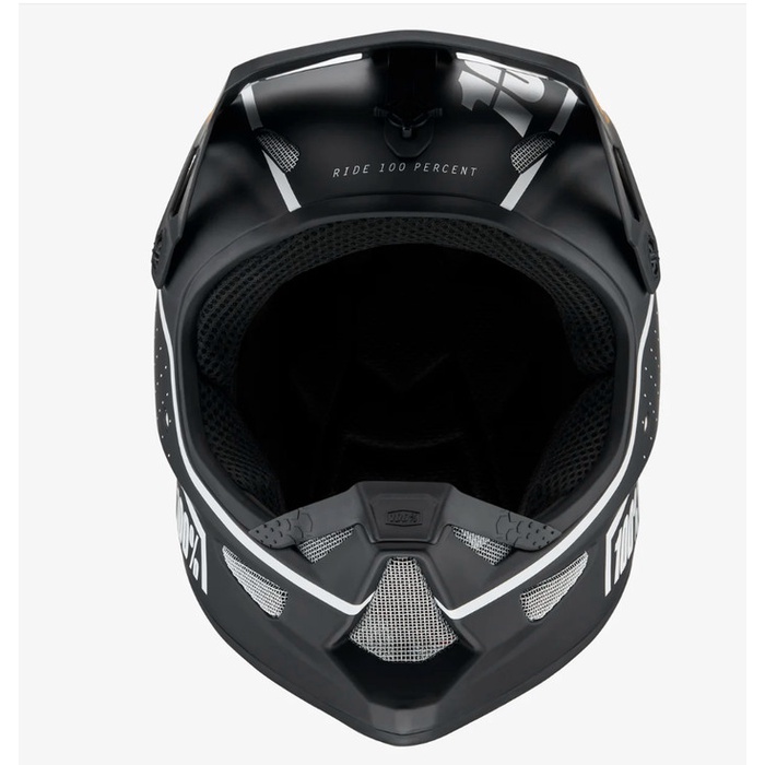 ORIGINAL.. HELMET 100PERCENT STATUS DREAMFLOW BLACK, HELM MTB DH TRAIL ENDURO BMX