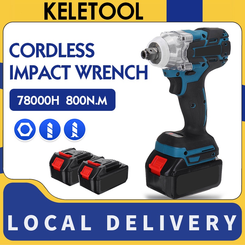 Impact wrench listrik bor impact baterai APR kunci inggris Brushless electric impact wrench