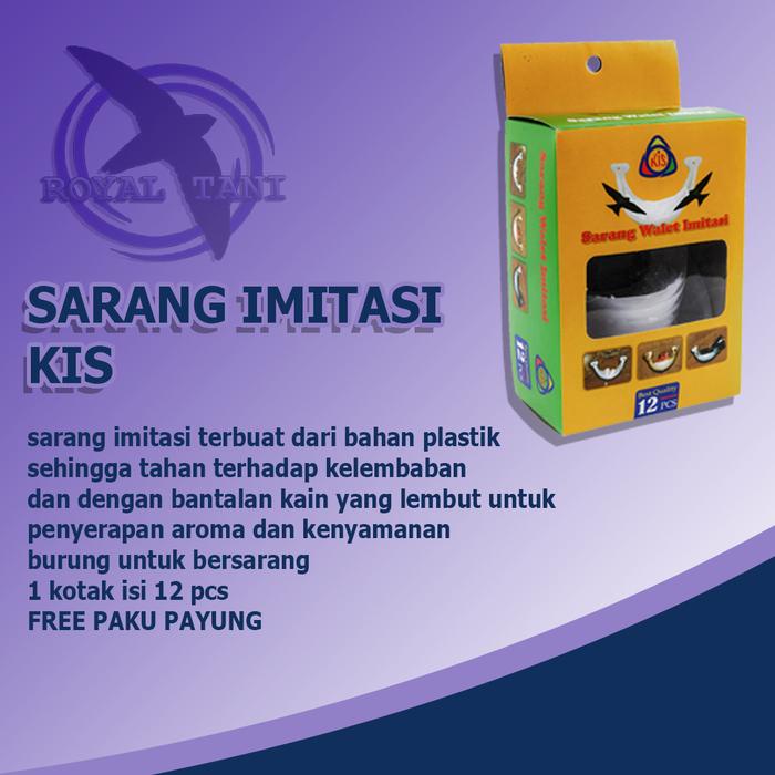 sarang walet imitasi Sarang Walet Palsu Sarang Burung Walet Dummy