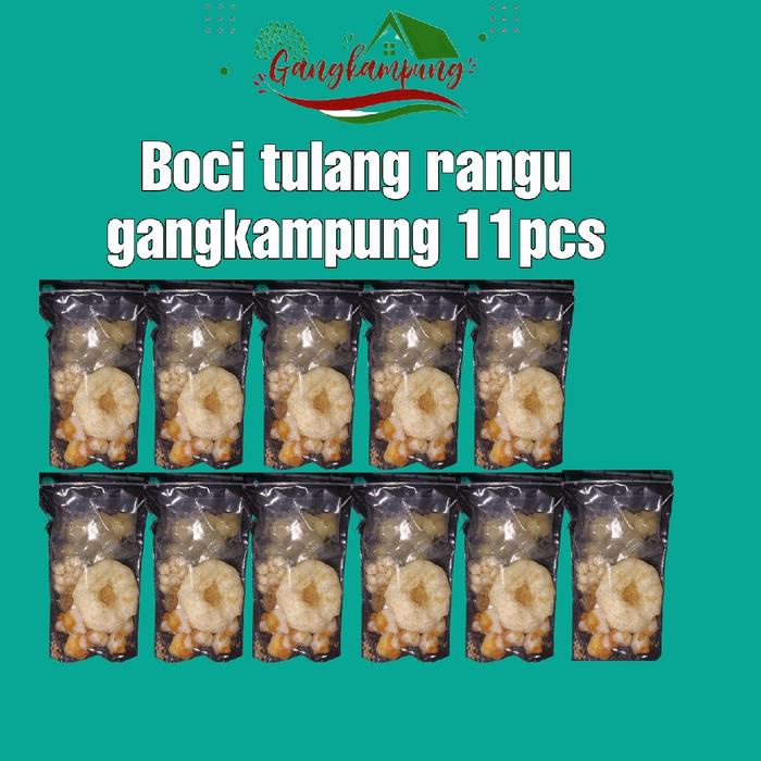 

Boci Tulang Rangu gangkampung 11pcs