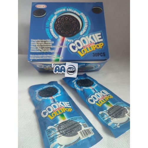 

PERMEN COOKIE LOLLIPOP BOX ISI 30 X 10 GR