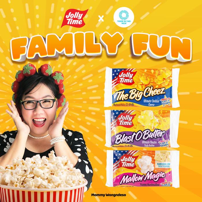 

Paket Family Fun (1BOB, 1TBC, 1MM) - Jolly Time Mircowave Popcorn X TWA