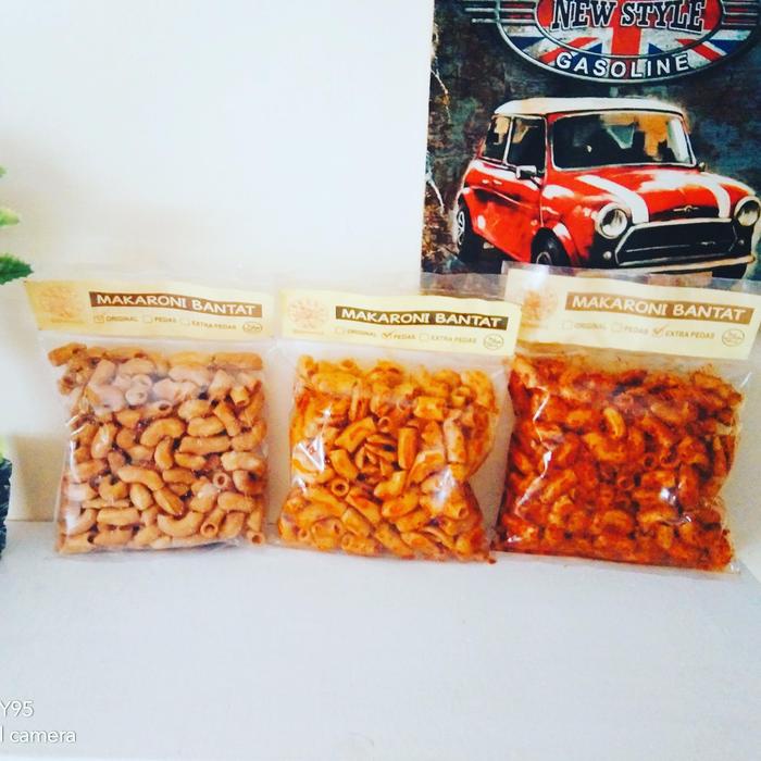 

PAKET RESELLER MAKARONI BANTET/KRIWIL 1 PAK ISI 25 PCS Chips Food Snacks Pedas Makroni Macaroni