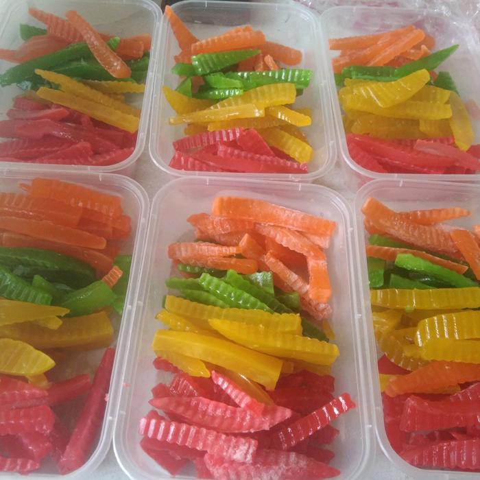 

manisan pepaya kering dan segar khas bogor