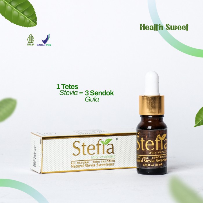 

Royal Stevia Original penganti gula dengan nol kalori