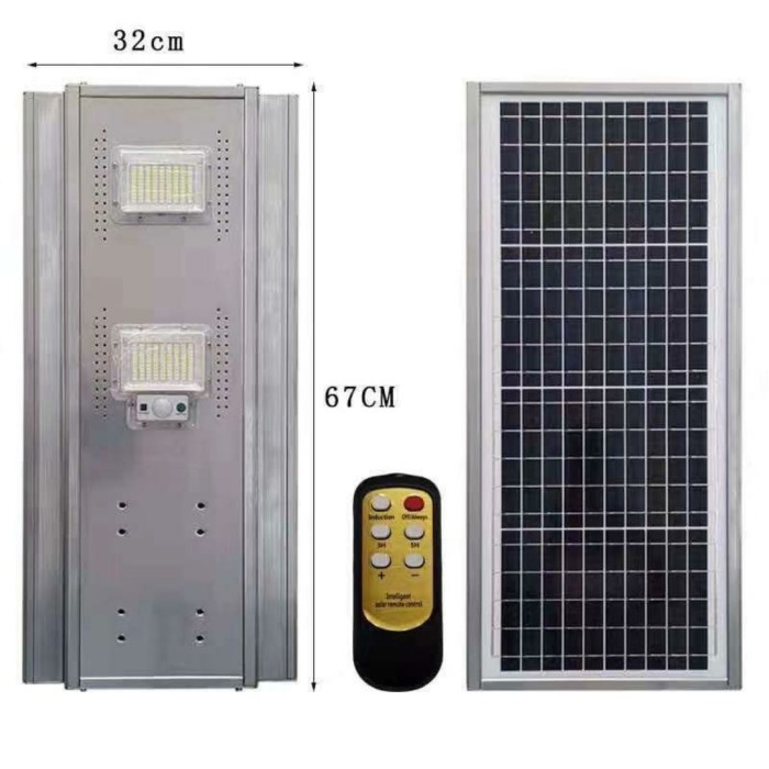 PREMIUM Lampu PJU All In One 200Watt Solar Cell/PJU 200Watt Tenaga Surya