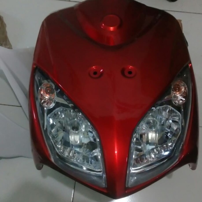 PREMIUM Tameng atau dasi depan Mio smile custome mata 2 ref nouvo z