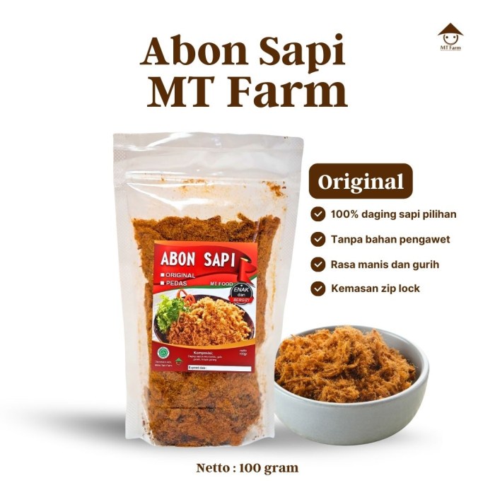 

Abon Sapi Asli Murni Tanpa Campuran MSG dan Tanpa Pengawet Home Made