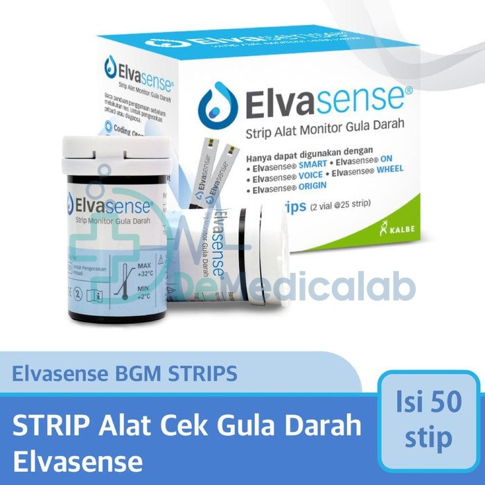 Strip Gula Darah Elvasense/Strip Elvasense/Elvasense Strip Gulah