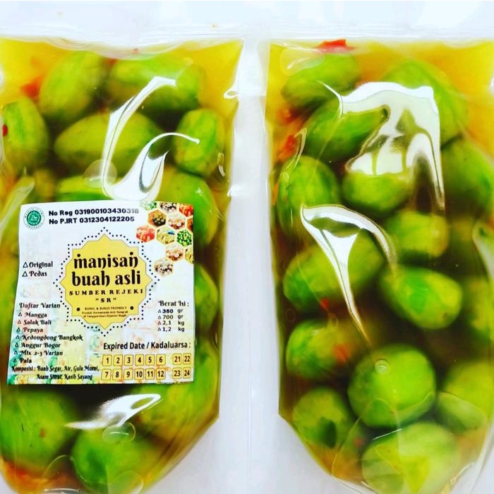

Manisan Buah Kedondong Bangkok 350 gram