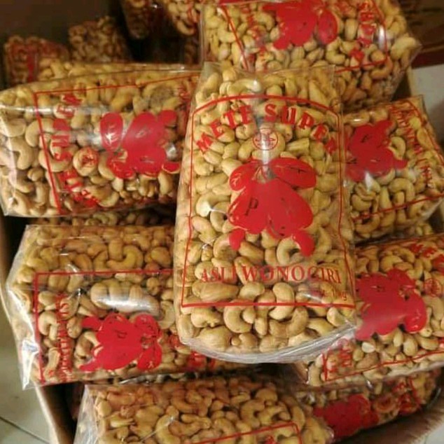 

Kacang Mete Goreng Premium Asli Wonogiri 1KG - Berbagai Varian Rasa - Food, Asin, Snacks, Cemilan