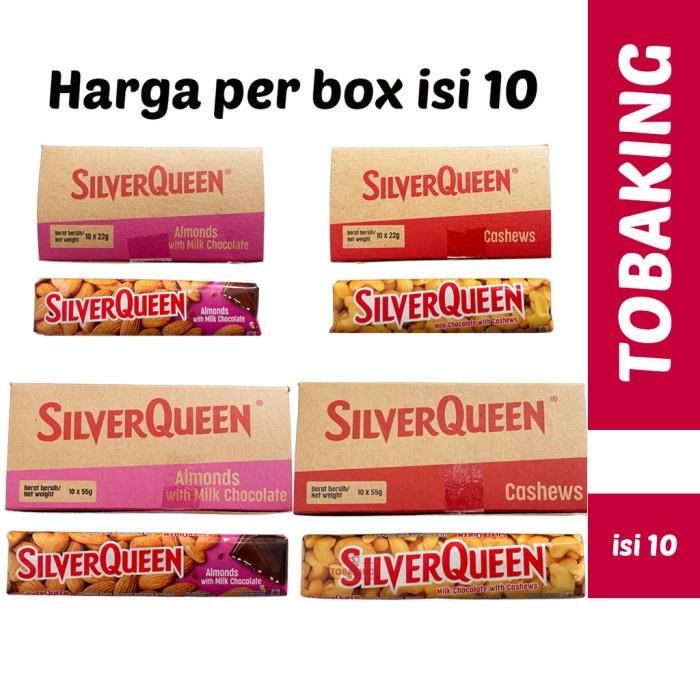 

Silver Queen Cashew Almond Milk Coklat Silverqueen Cokelat