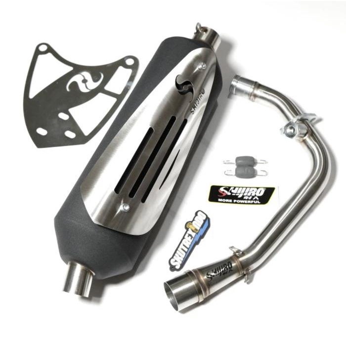 Knalpot Shijiro Standard racing Vespa Sprint Primavera LX S