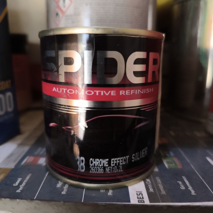 Cat Spider Chrome Effect Chrome Silver Spc 88 200 ml