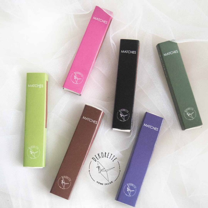 [BestSeller] DEKORETTE - Korek api kayu aesthetic/Woodenstick/korek api panjang box