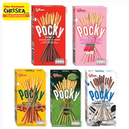 

POCKY BISKUIT STIK DARI JEPANG/ GLICO POCKY STICK
