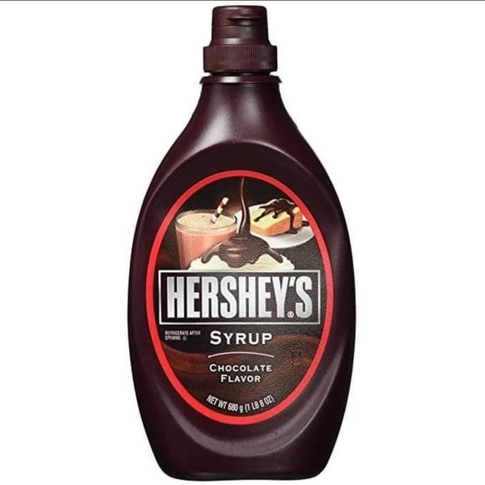 

READY STOK HERSHEY'S SYRUP COKLAT 623GR, COCOK UNTUK TOPPING CAKE/KUE/MINUMAN DLL READYY