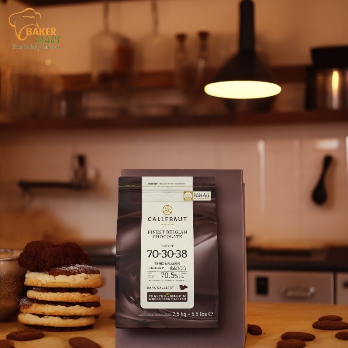 

SALE TERBARU CALLEBAUT 70% DARK CHOCOLATE COUVETURE 250 GRAM READYY