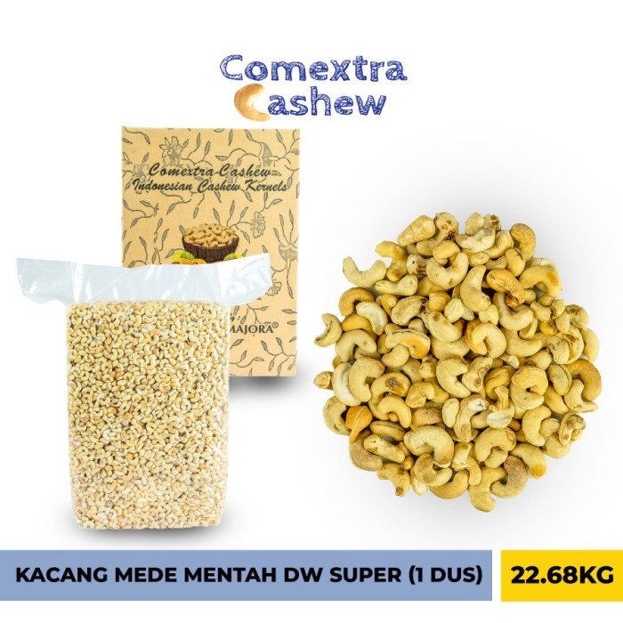 

Kacang mede mentah utuh DW super 1 kg/ asli SULAWESI