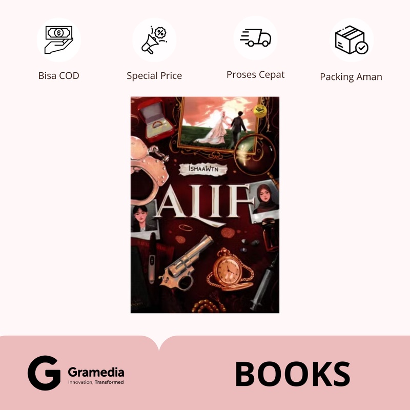 Gramedia Supratman | Novel Alif | Produk Original Gramedia