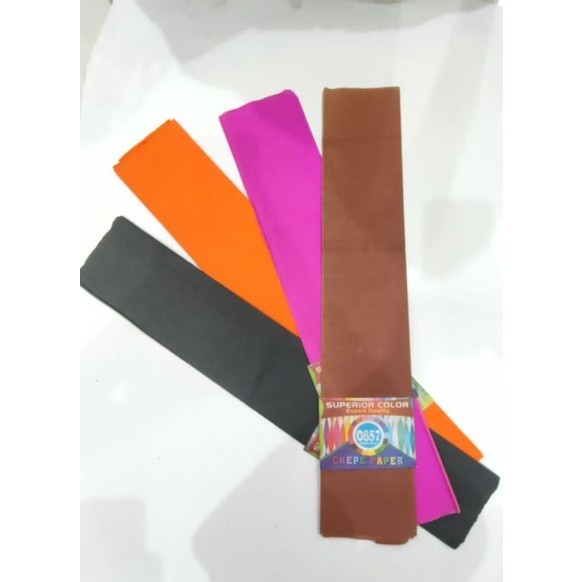 

(BestSeller) CREPE WARNA LEMBARAN