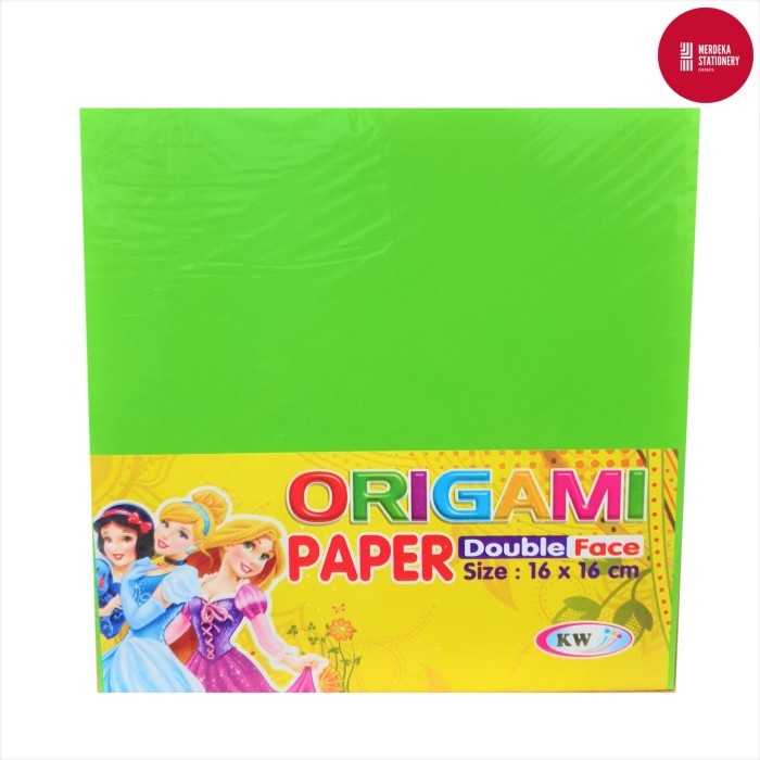 

(BestSeller) Kertas Lipat Origami Dua Sisi/Double Side 24 Lembar Campur 16x16 cm