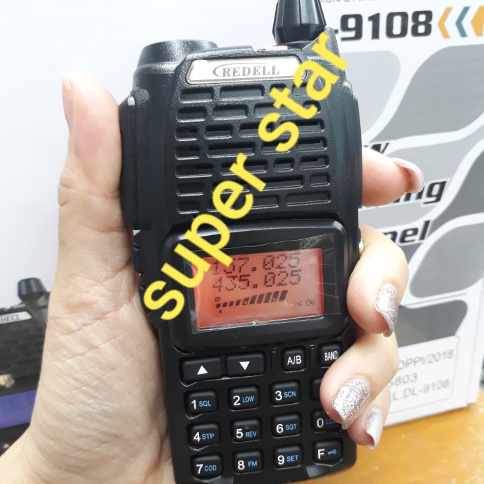 HT MURAH 5 KM REDELL DL 9108 5 WATT DUAL BAND