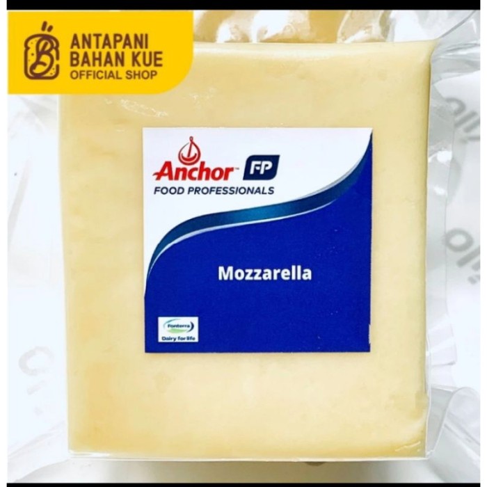 

(BestSeller) Keju Mozarella Anchor 1kg