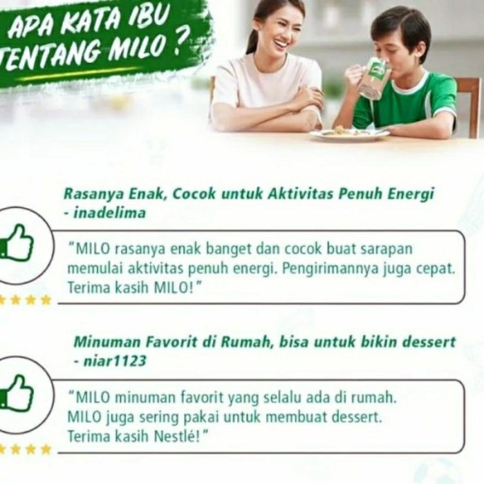 

(BestSeller) Milo susu uht 1 karton isi 36pcs 110ml