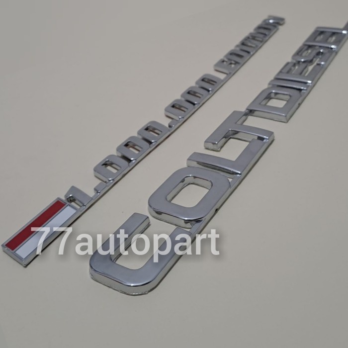 Emblem Colt Diesel Dan 1 Juta Edition Harga Sudah 2Pc Emblem Used Good