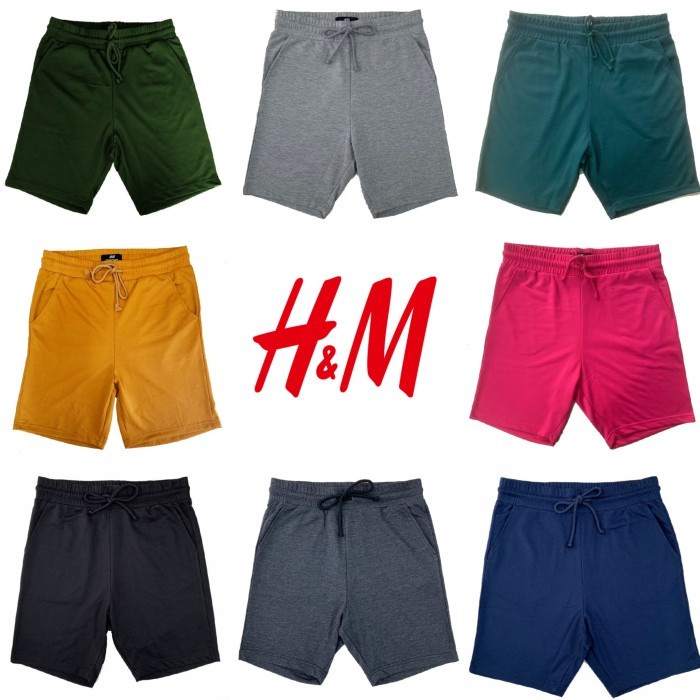 (BestSeller) Celana Pendek Bahan Pria Uniqlo Branded Sisa Ekspor Original