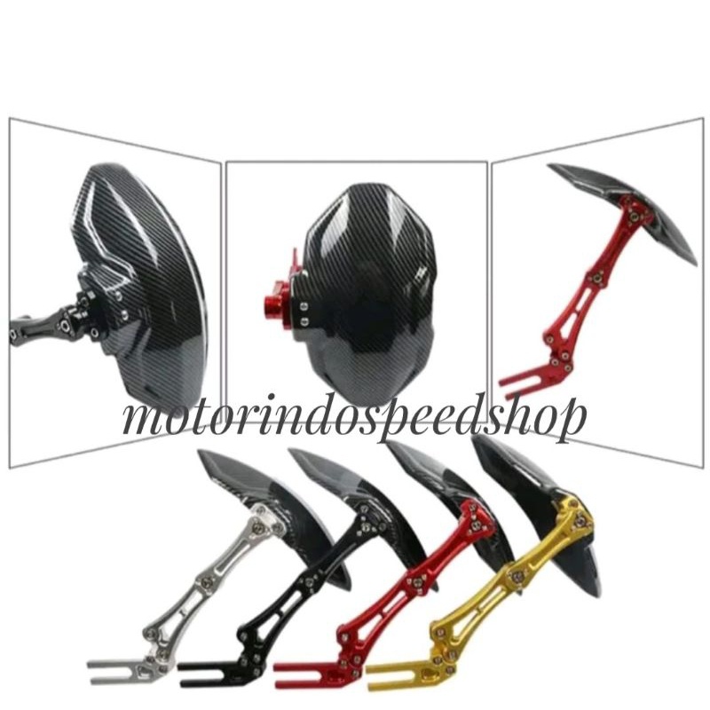 mudguard carbone cnc R15 R25 Vixion xabre ninja 250 dan motor Lainnya universal