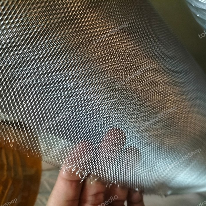 Wiremesh 20 Lebar 130cm Stainless 304-Kawat Nyamuk Mesh 20 Meteran