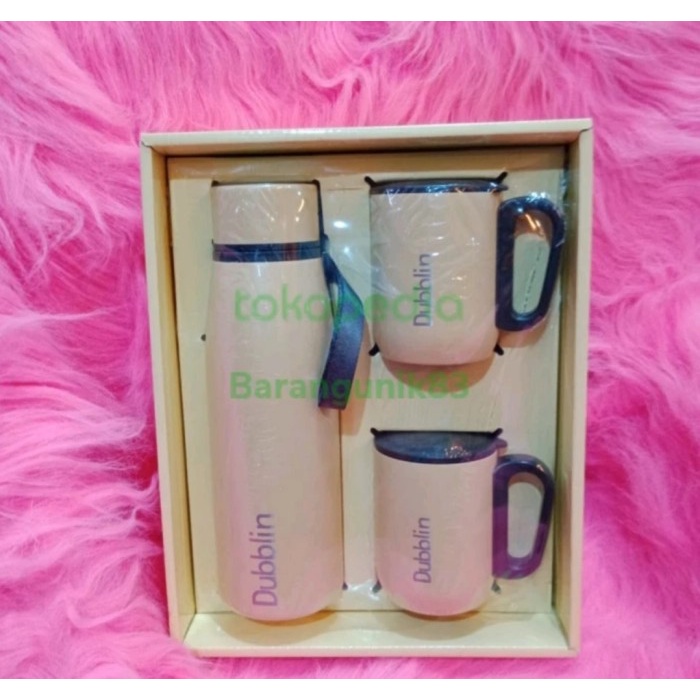 Terbaik Termos Dan Gelas Mug Dubblin Marcopolo Gift Set